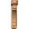 Ekena Millwork Merced Craftsman Rough Sawn Bracket w/ Offset Brace, Western Red Cedar, 6"W x 24"D x 28"H BKT0604X24X28MRC04RWR - alternate 3